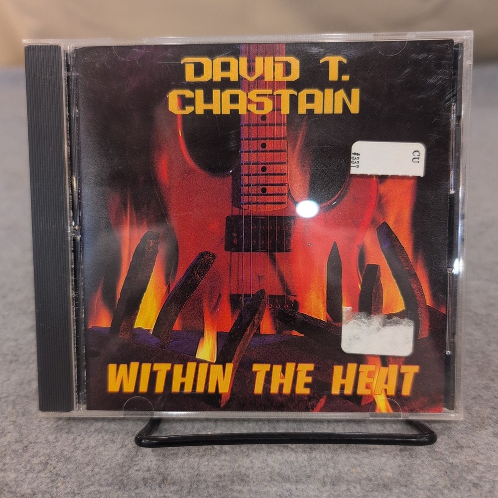 David T. Chastain Within the Heat CD 1989 Roadrunner Leviathan‎ RCD 9484 Metal